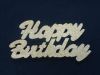 Polystyrene  - Happy Birthday Poly wording